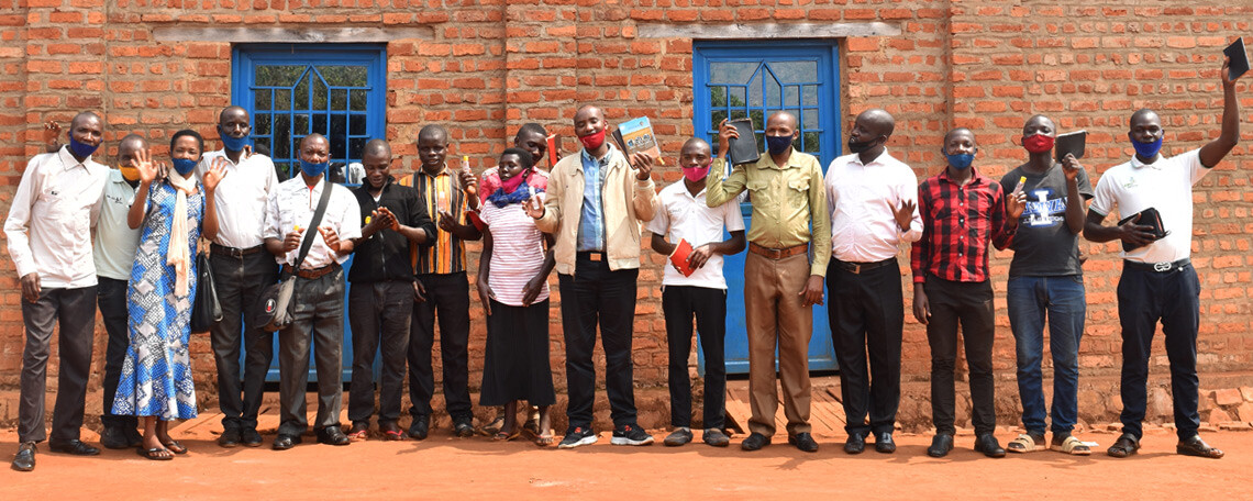 Harvest Initiatives evangelism group prepering to go out