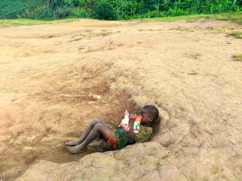 CEF Boy Reading
