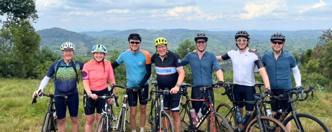 Bike for Burundi - 2025 rider group