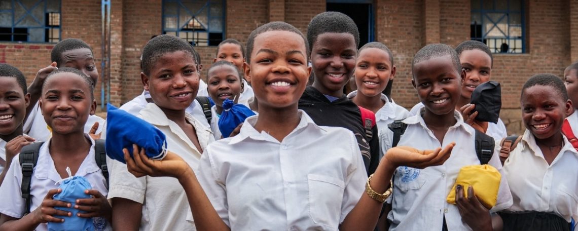 Sanitary Pads Girls GLO Website Page Image