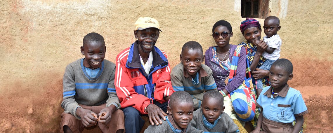Antoine, Sauvatile and 8 of their children